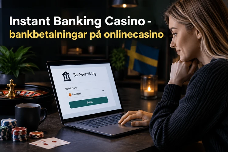 Instant Banking Casino - bankbetalningar på onlinecasino